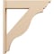 Ekena Millwork 7 1/2-in W x 34-in D x 38-in H Funston Trad Rough Cedar Woodgrain TimberThane Outlooker, Primed Tan OUTUR075X34X38FST04RCPR - alternate 4